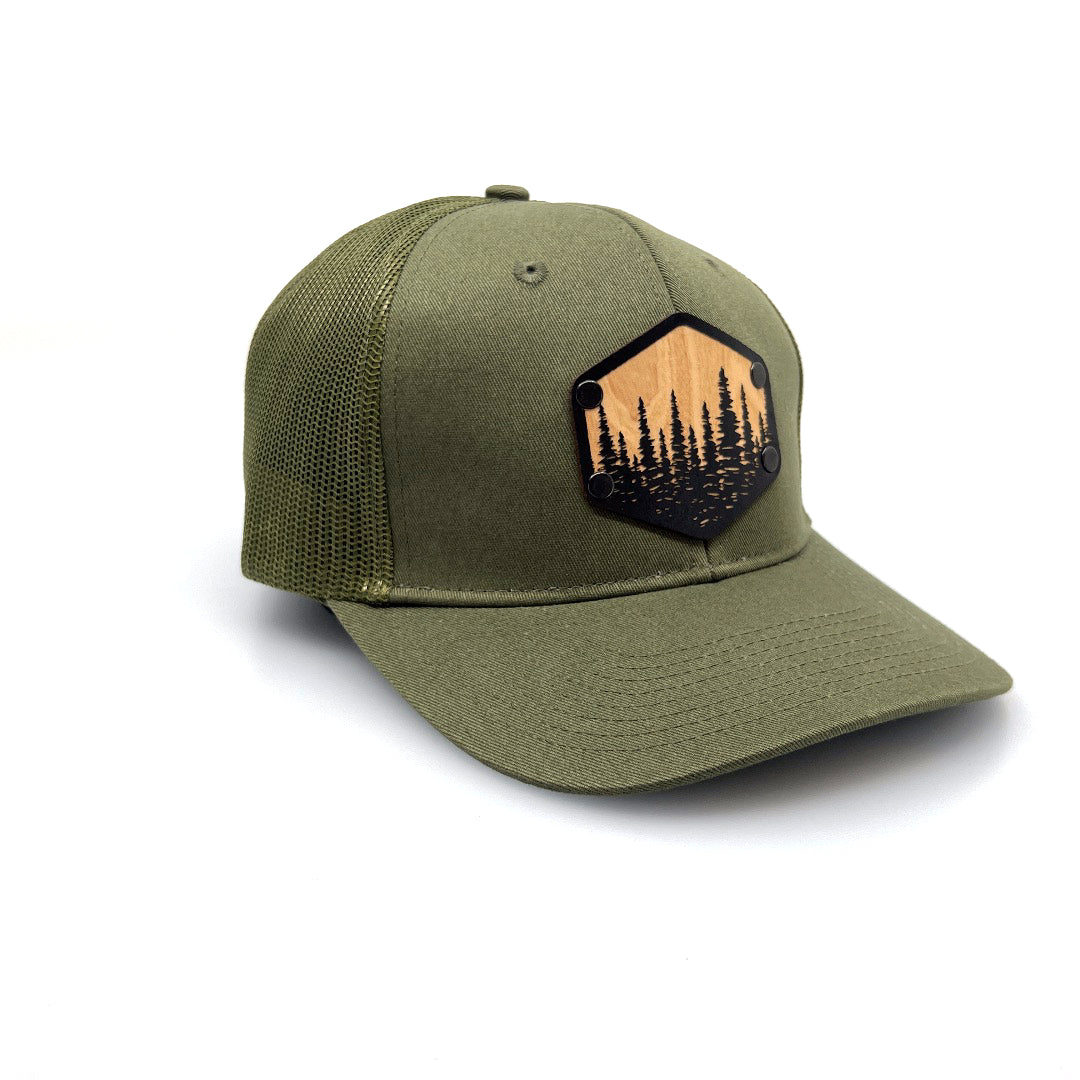MKC BIG STATE PATCH - ROPE HAT - OLIVE